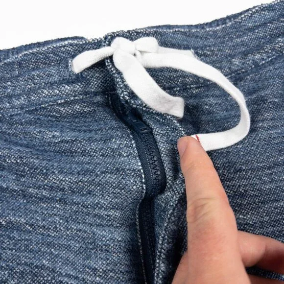 Johnnie-O Boardy Lounger Pull-On Short Men's Medium Hangin' Out Blue Terry Soft - Picture 9 of 15